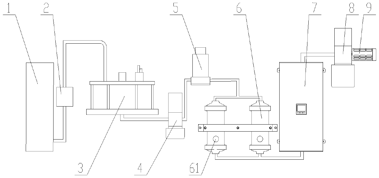 Ink degassing system of ink-jet 3D printer