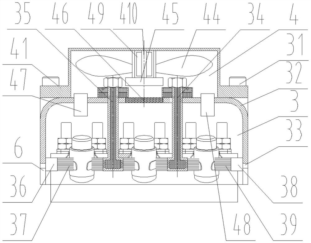 Railway switch machine contact cover and working method