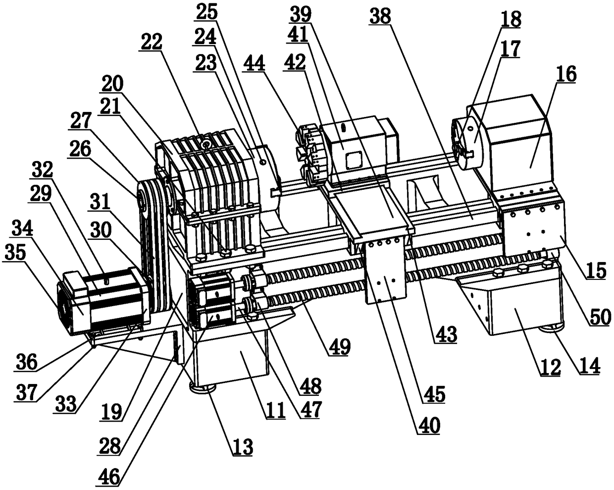 Shell breaking device of waste CPVC power pipe