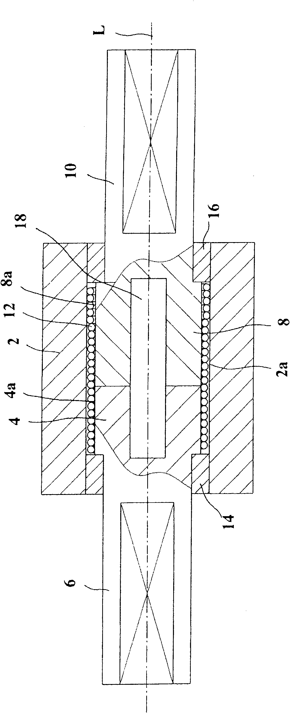 Inverted input blocking mechanism