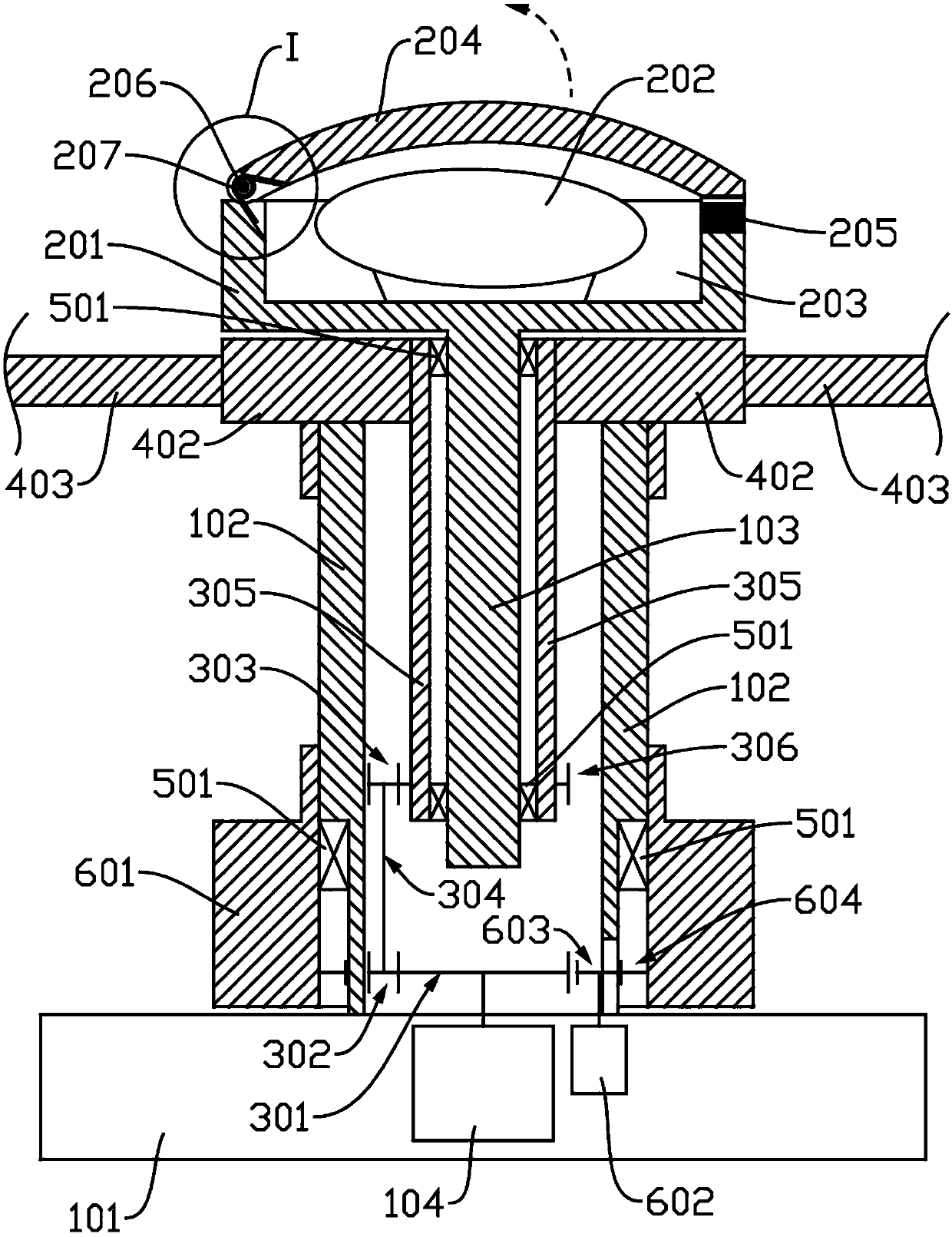 Glass wiping robot