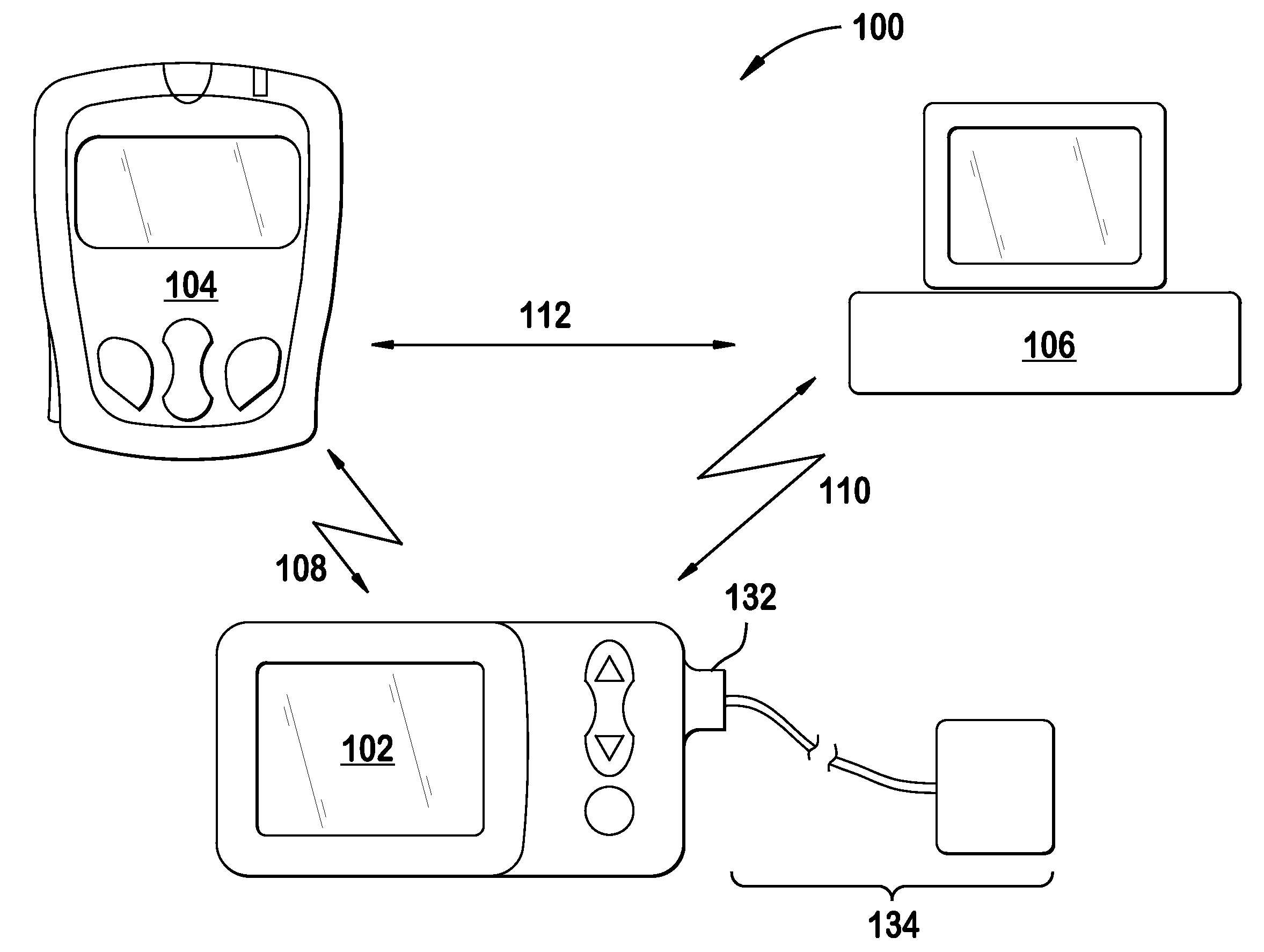 Multi-Frequency Communication System For A Drug Infusion Device