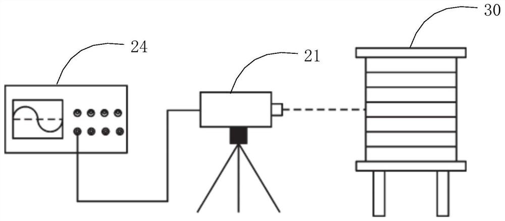 Electric reactor vibration speed detection method and device, control equipment and storage medium