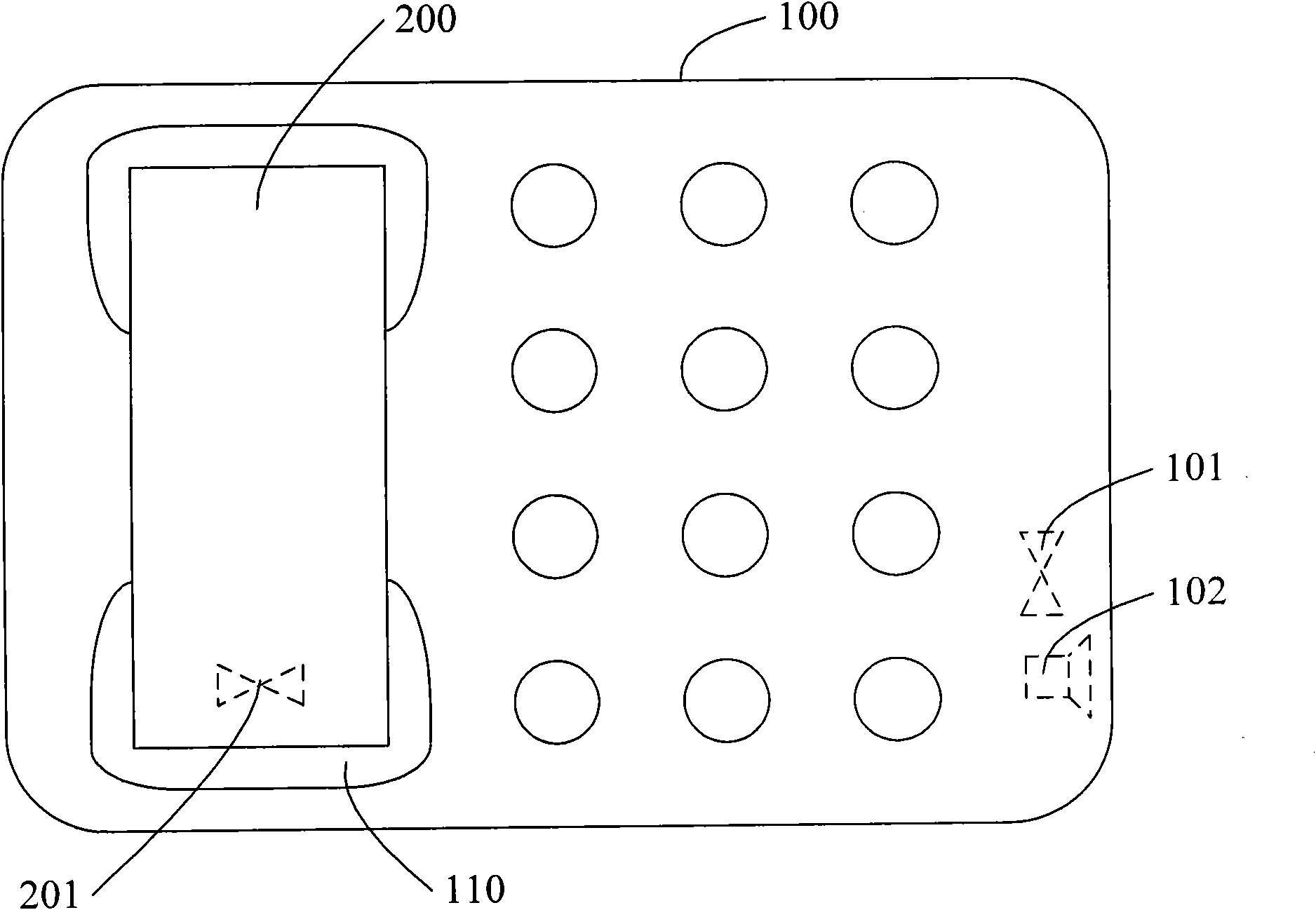 Hands-free microphone input voice signal noise reduction phone and noise reduction method