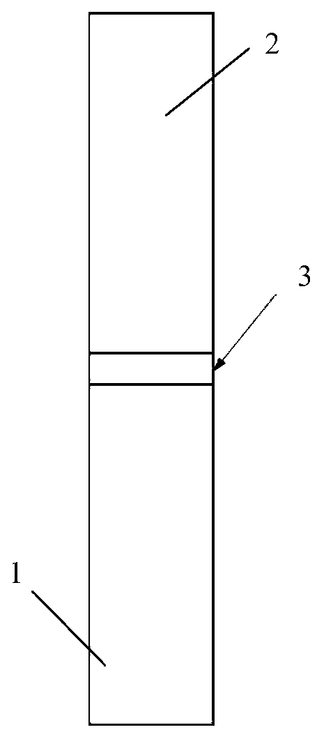 Method for connecting high-strength graphite with copper alloy