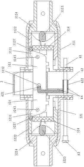 Handle lock capable of being opened by push-pull button