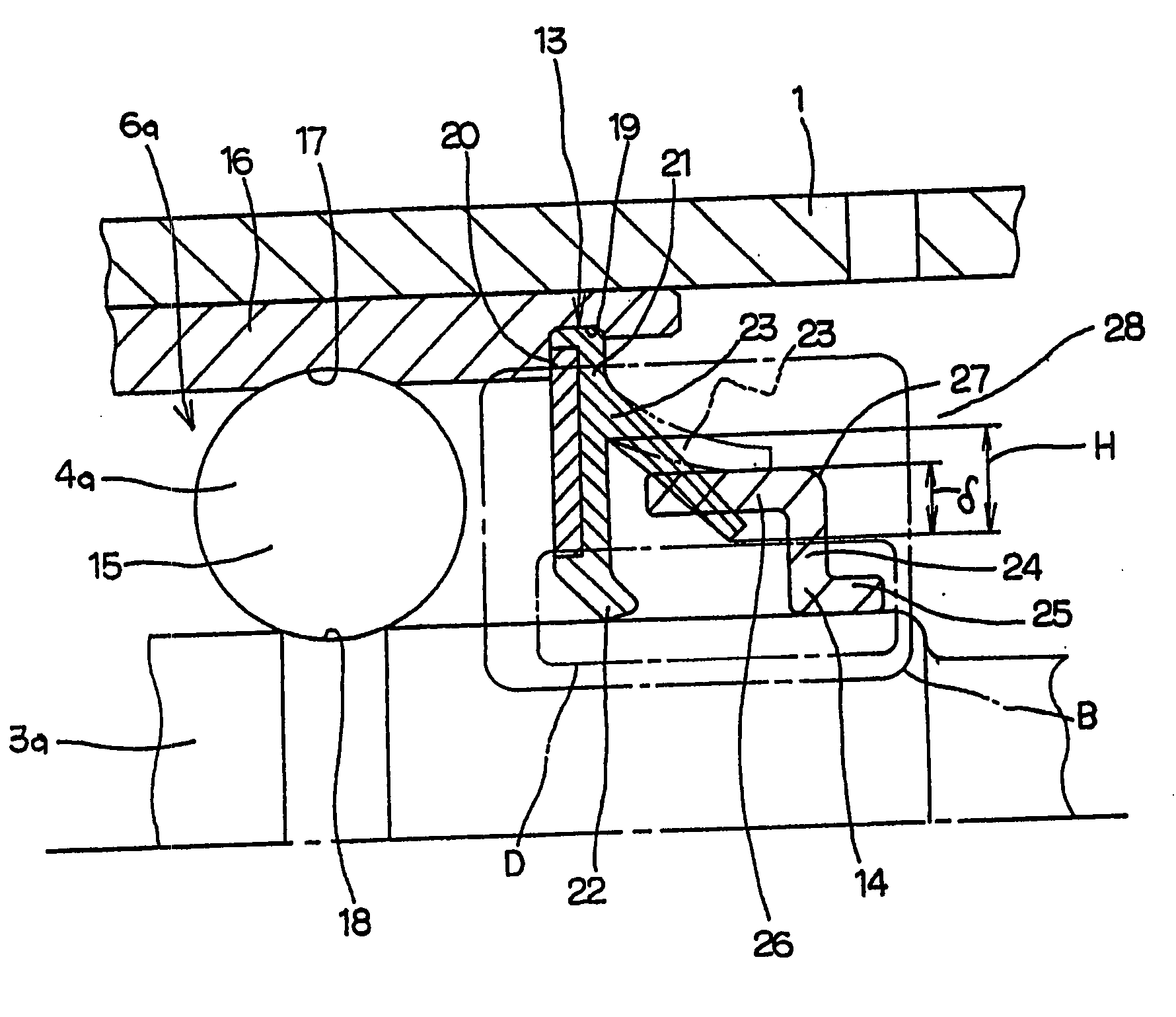 Seal apparatus for a water pump, rotation-support apparatus for a water pump, and a water pump