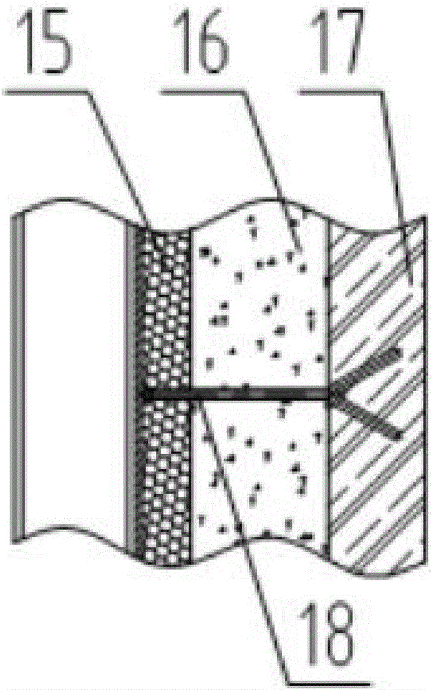 Gas-liquid-solid combined waste incinerator