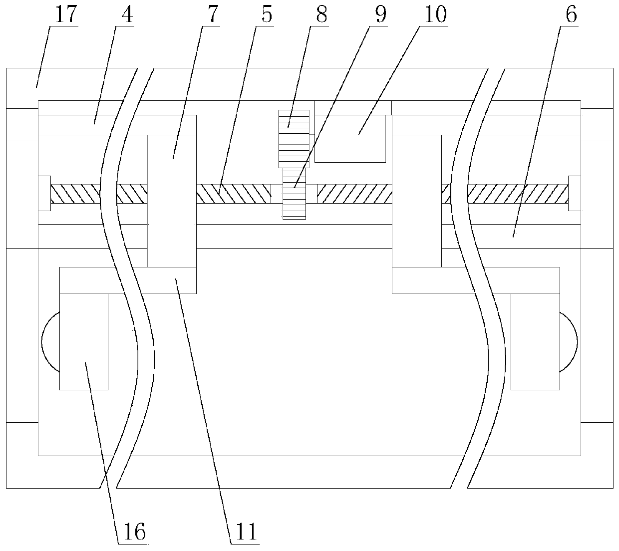 Energy-saving vehicle-mounted robot with monitoring function