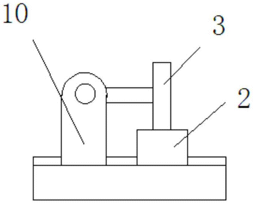 Steel pipe clamping mechanism