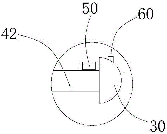 Evenly-spraying device of nanometer self-cleaning coating for coke oven crude gas ascension pipe