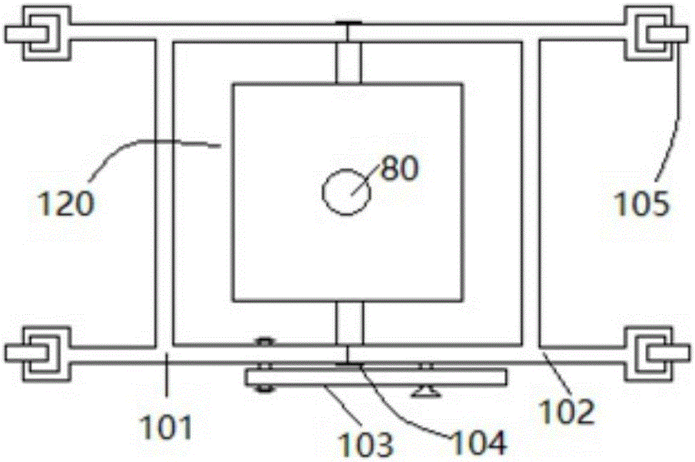 Evenly-spraying device of nanometer self-cleaning coating for coke oven crude gas ascension pipe