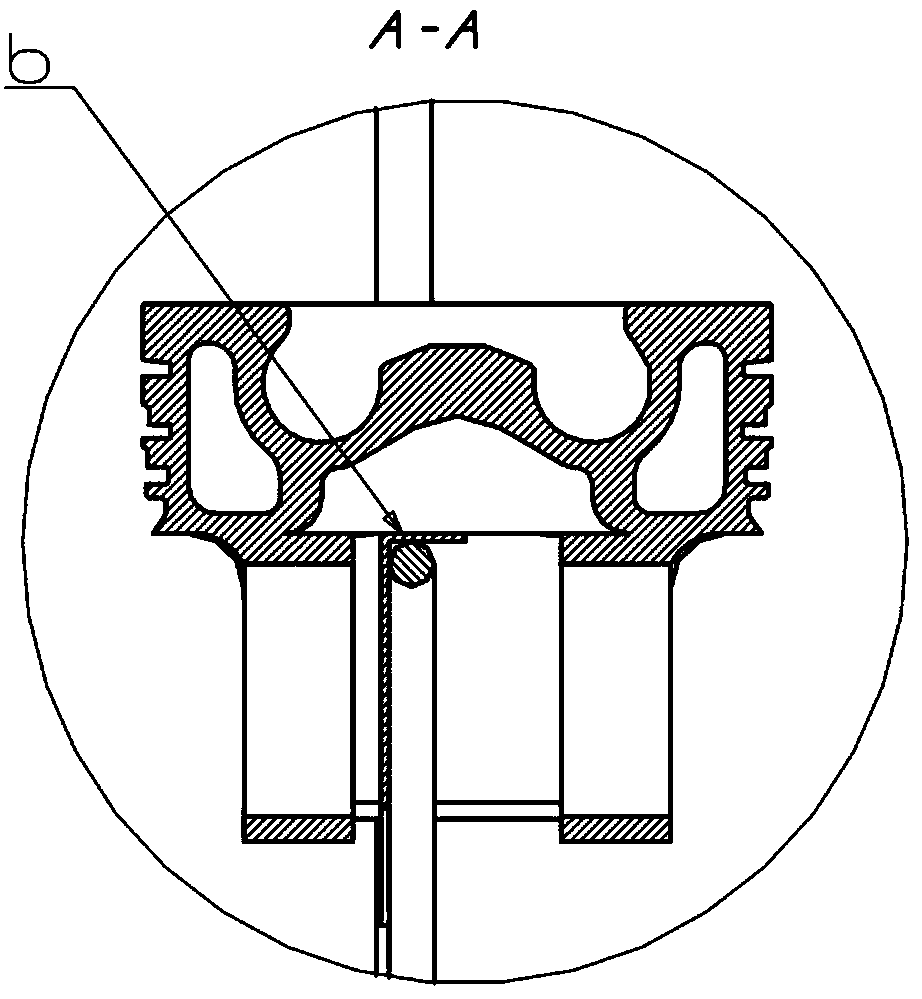 Rotary hanging tool suitable for piston phosphorization