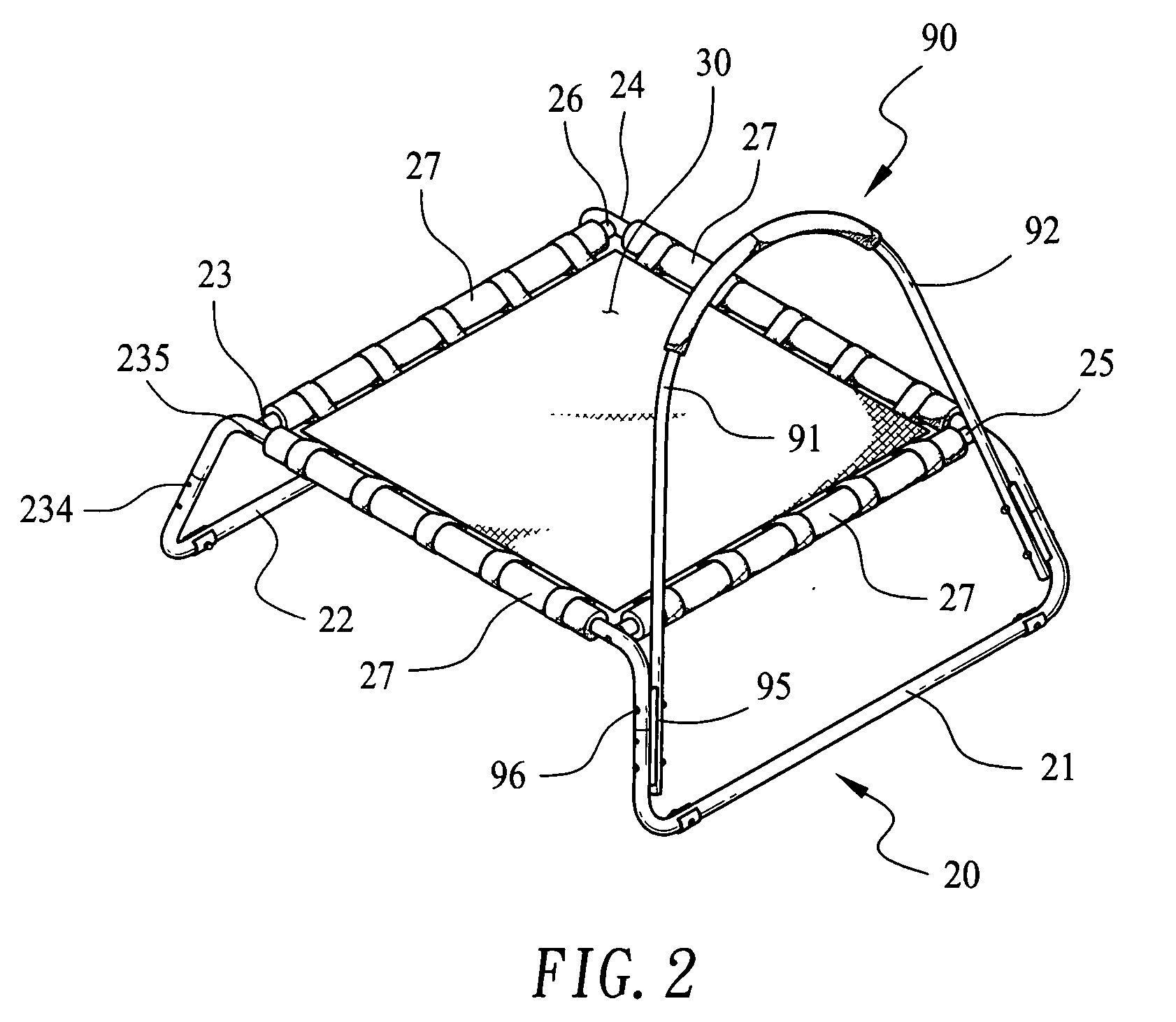 Small-size trampoline