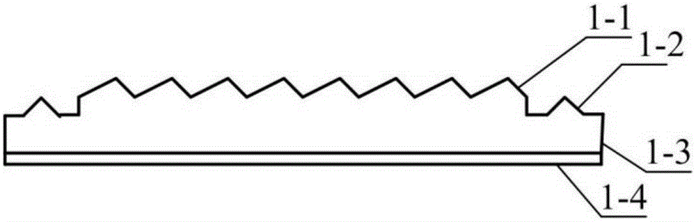 Epidural press-on prism and assembling method thereof