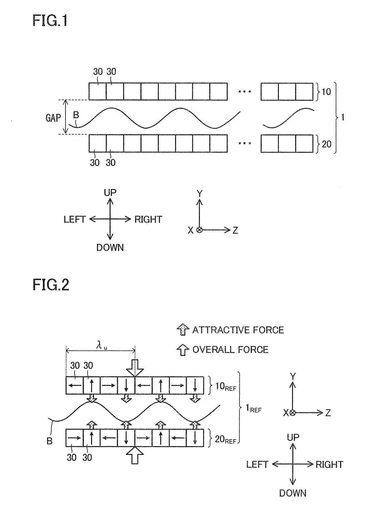 Undulator magnet array and undulator