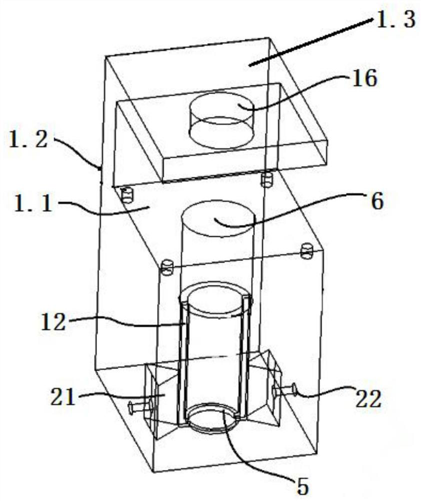 Locking device for battery box and body connection structure of battery box