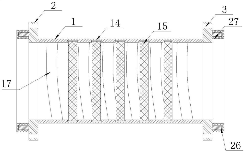 A device for extending the service life of pipeline filtration in water conservancy projects