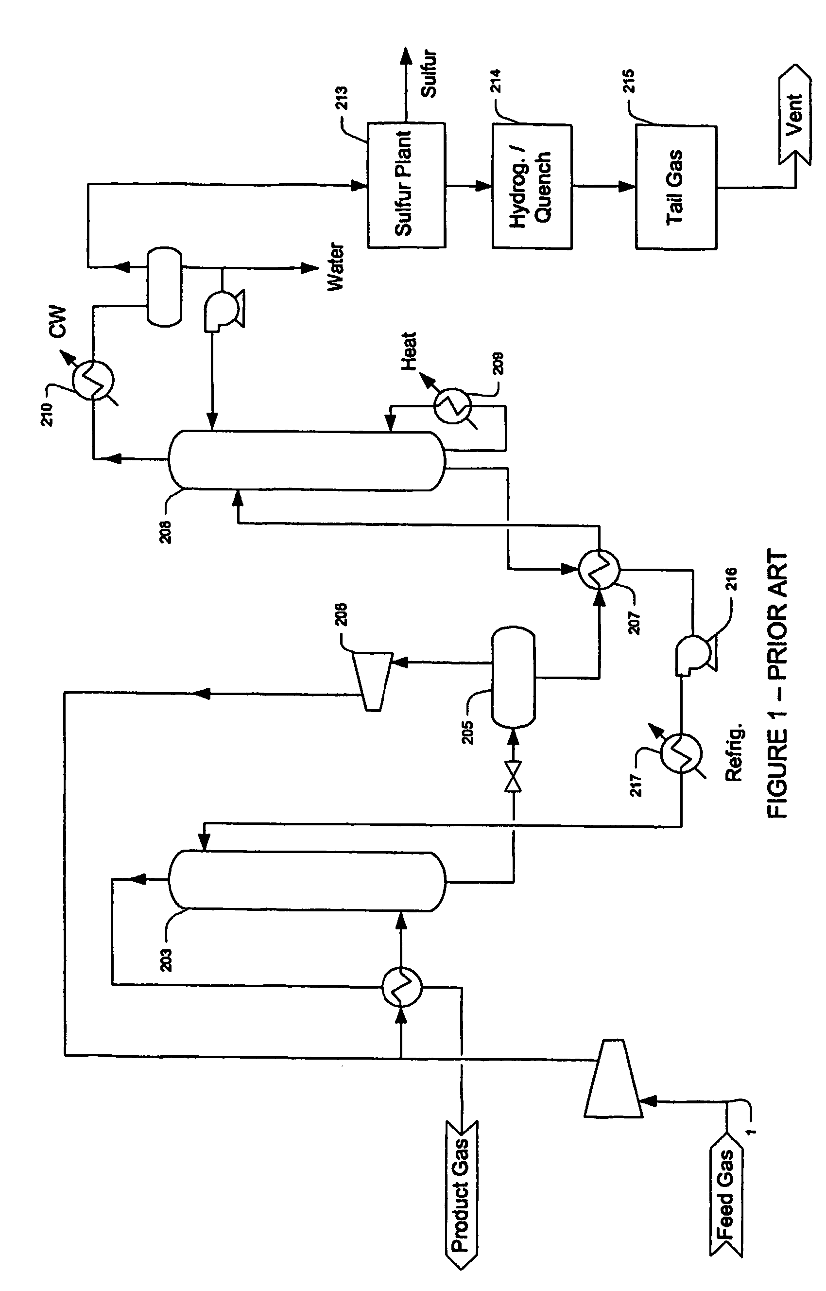 Configurations and methods for acid gas and contaminant removal with near zero emission