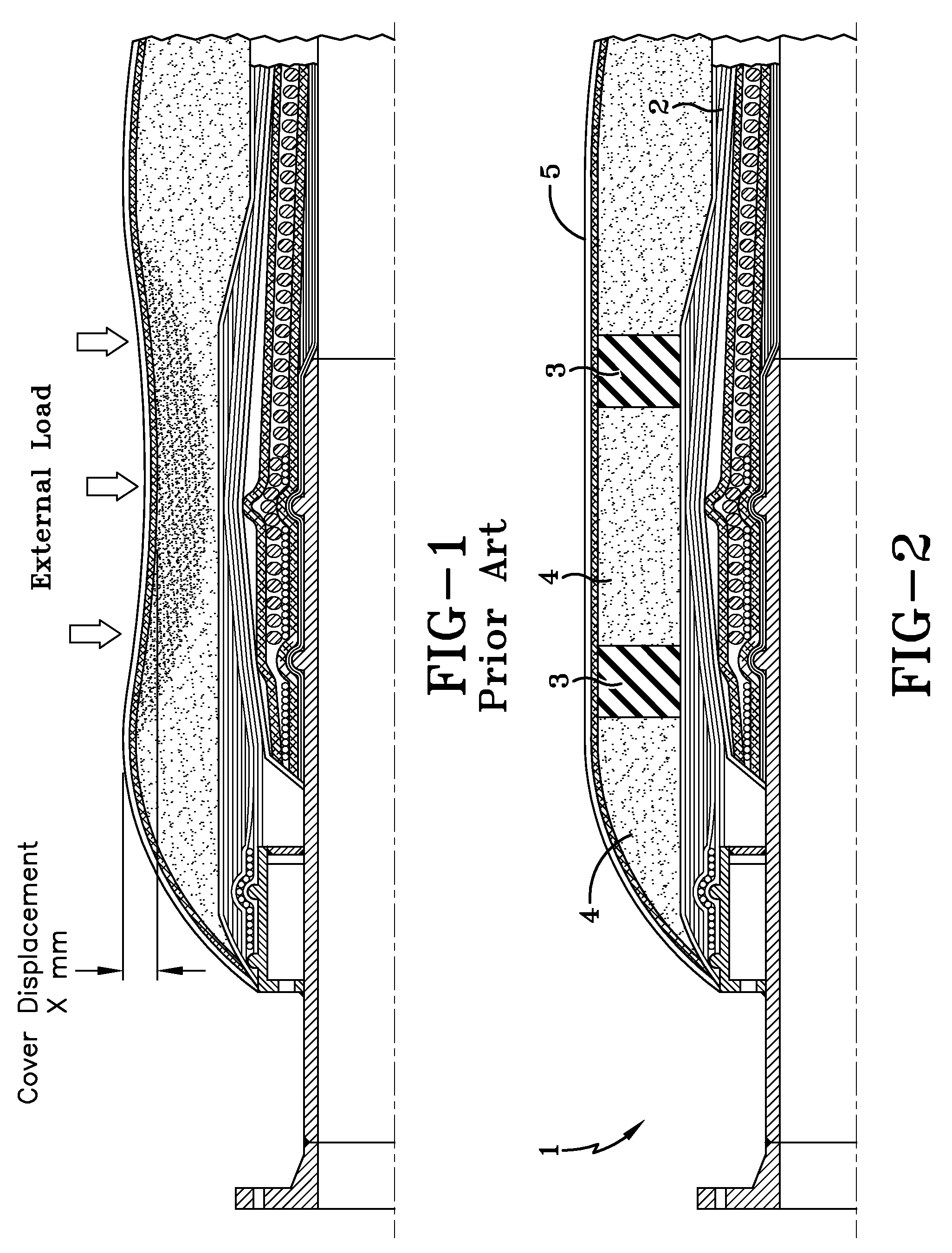 Compression resistant floating hose for reeling applications