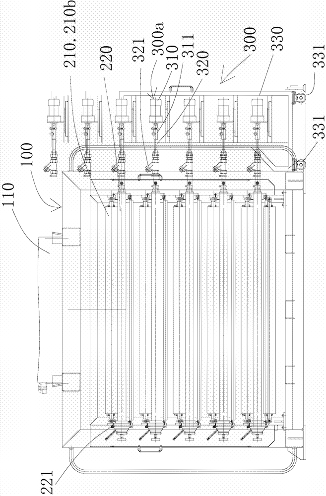 Glue filling machine for high-speed continuous production line of honeycomb paper core