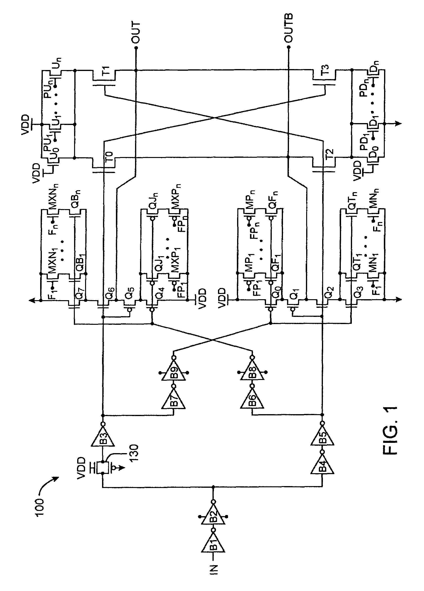 Universally programmable output buffer