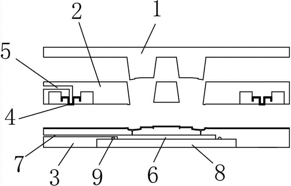 Polyurethane (PU) plastic sucking forming mould and forming method thereof