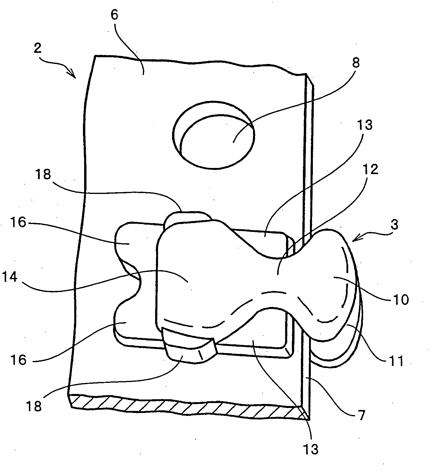 Waterproof slide fastener