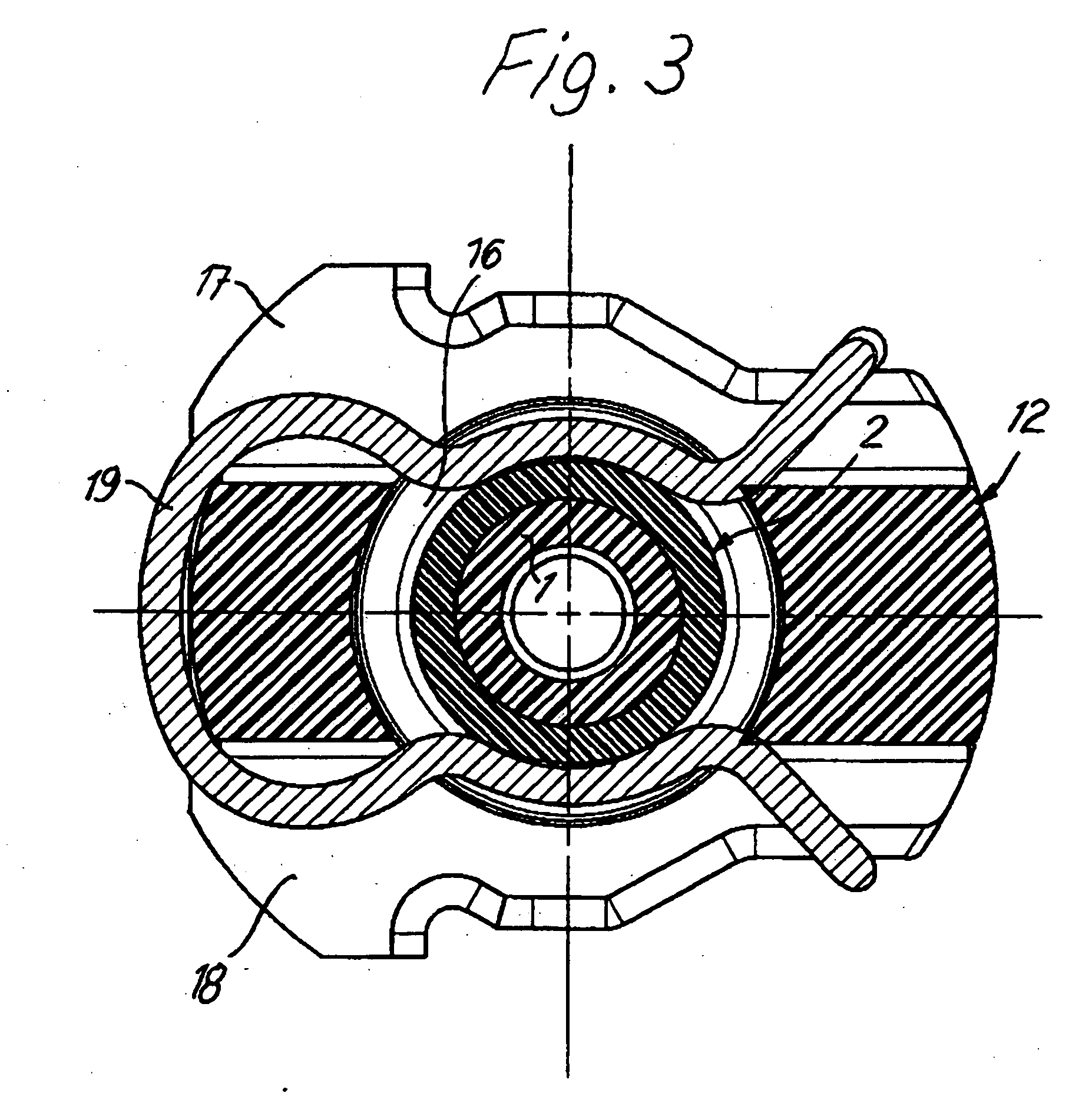 End section of a fluid line with molded-on push-in fitting