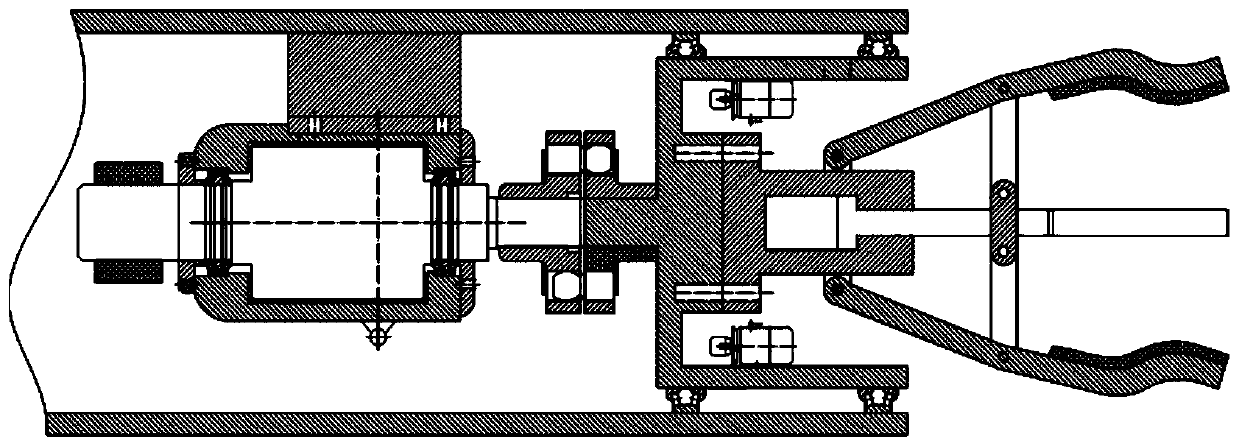 Despun capture integrated device