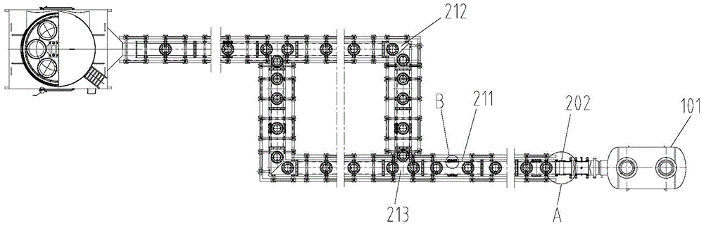 Coal and gas outburst dynamic effect simulation experiment device