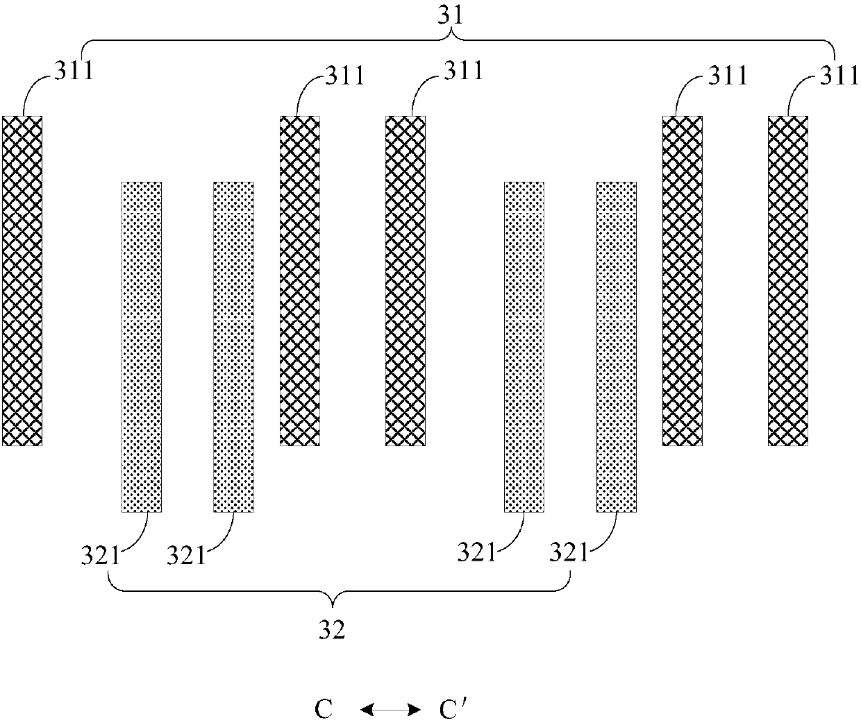 Semiconductor device test structure and formation method thereof, and test method of semiconductor device