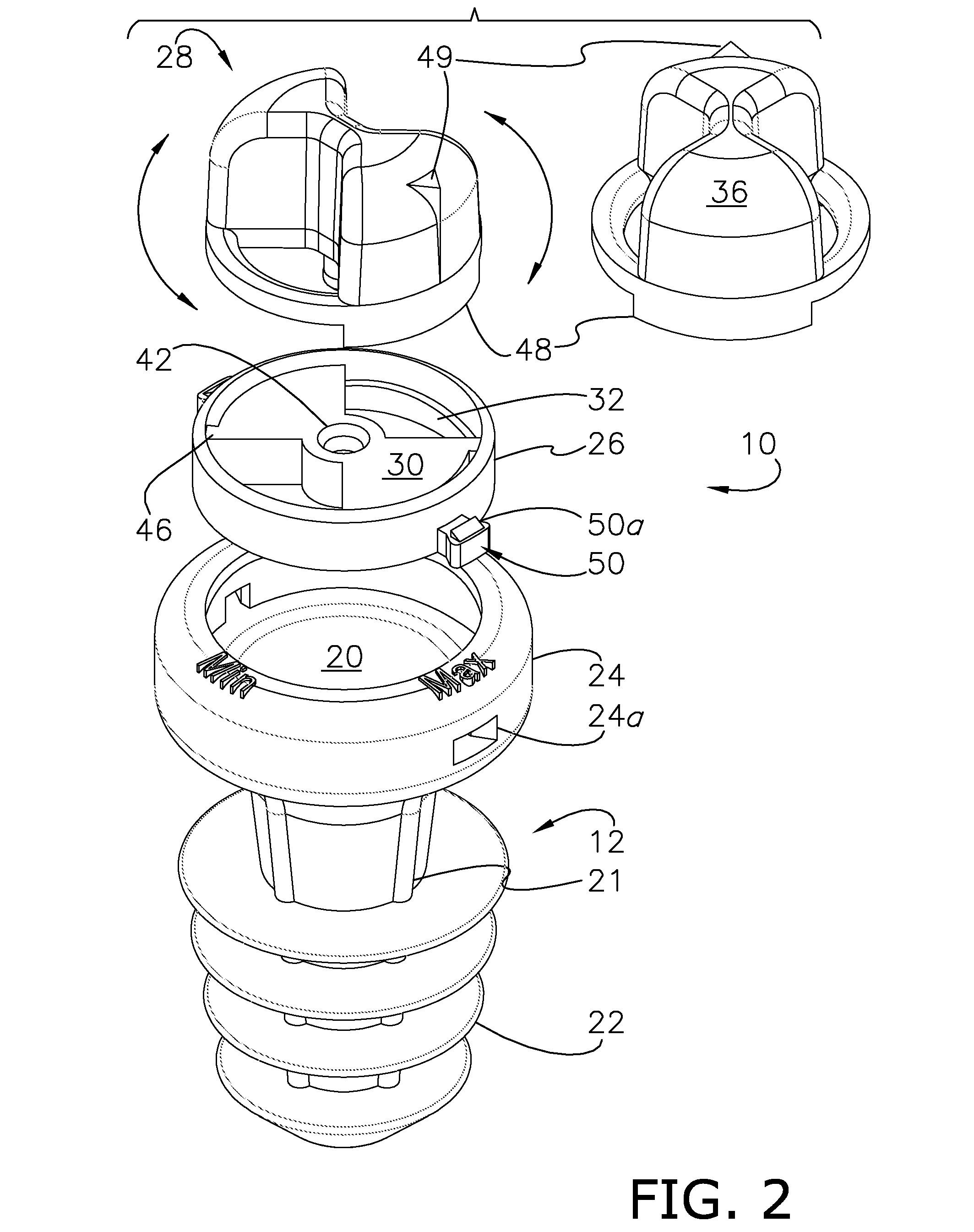 Adjustably attenuating ear plug