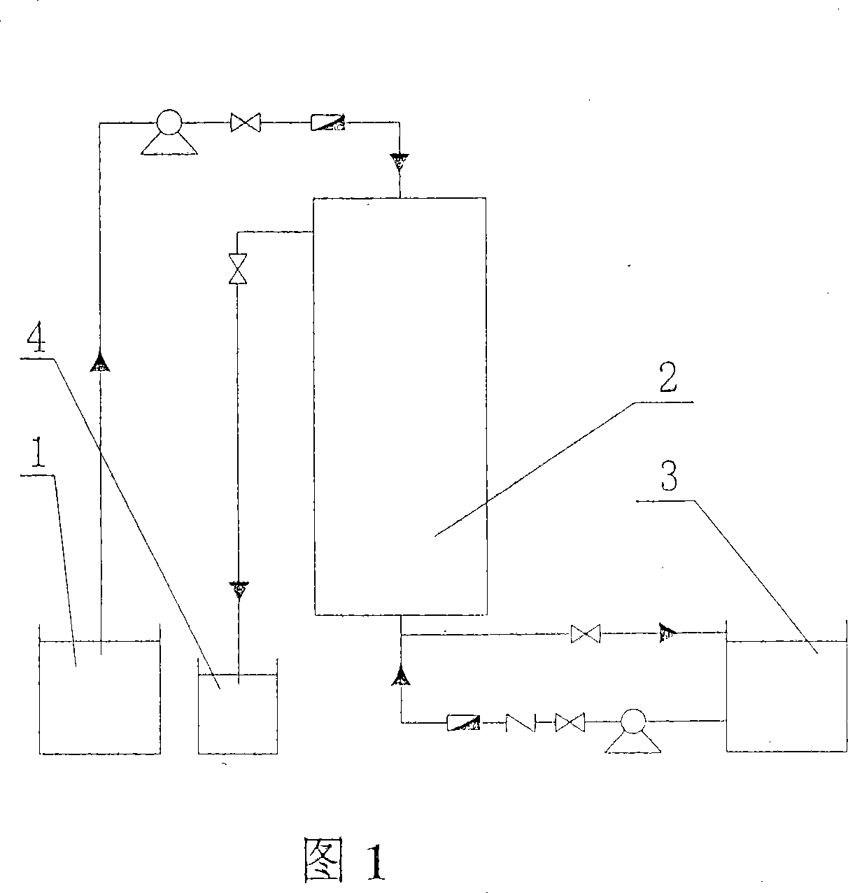 High-effective defluorination purification method for drinking water