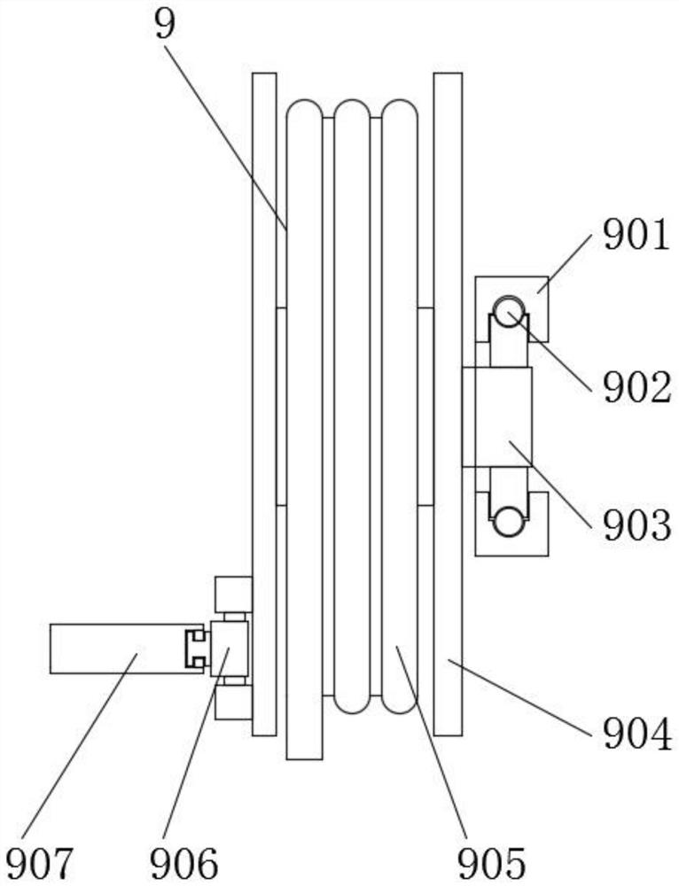 Intelligent testing device and method for novel LED lamp