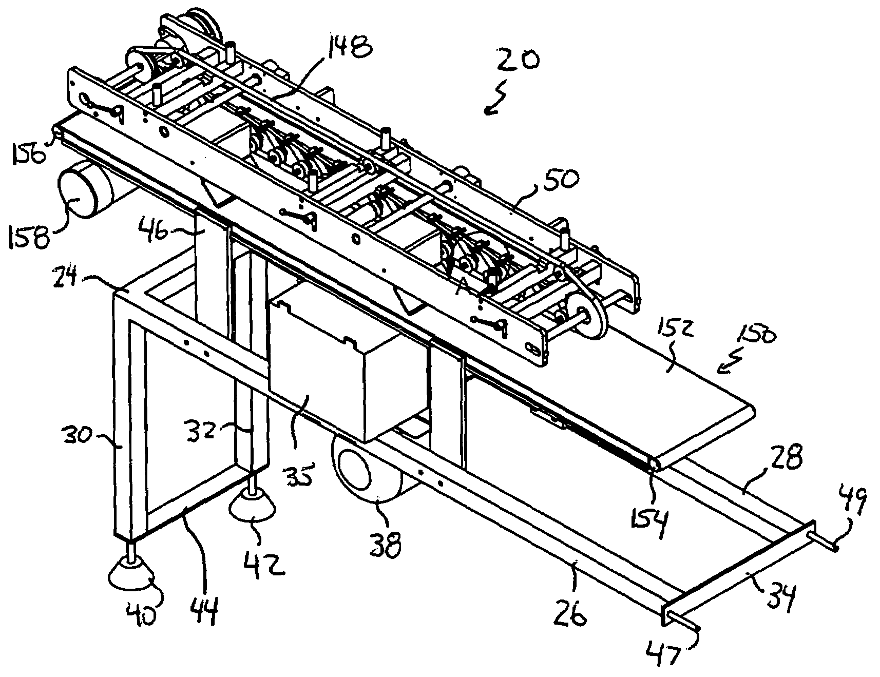 Package seal inspecting apparatus, and method for inspecting package seals