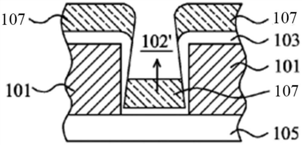 Method of depositing metal film on substrate with patterned features of high aspect ratio