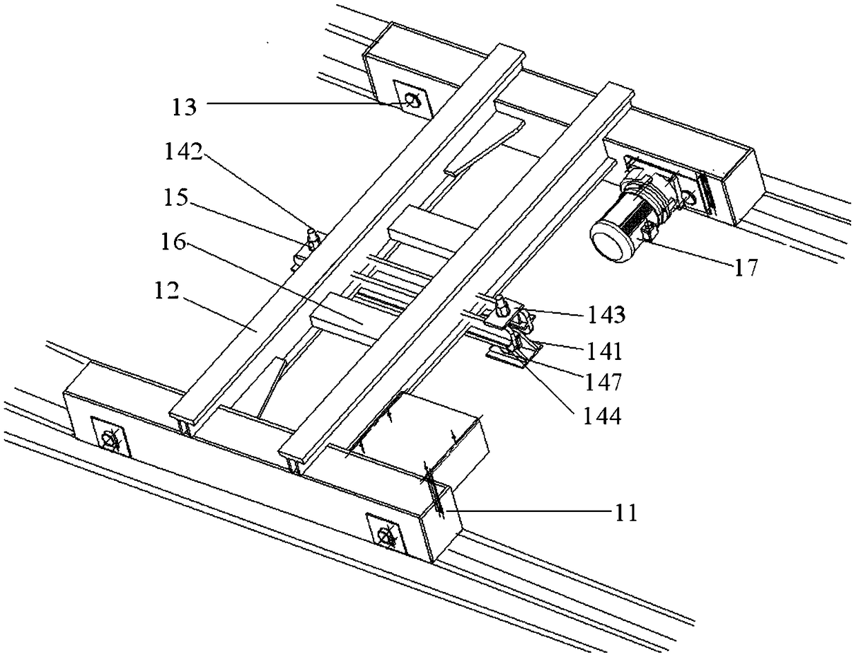 An automatic installation system for railway t-beam steel formwork