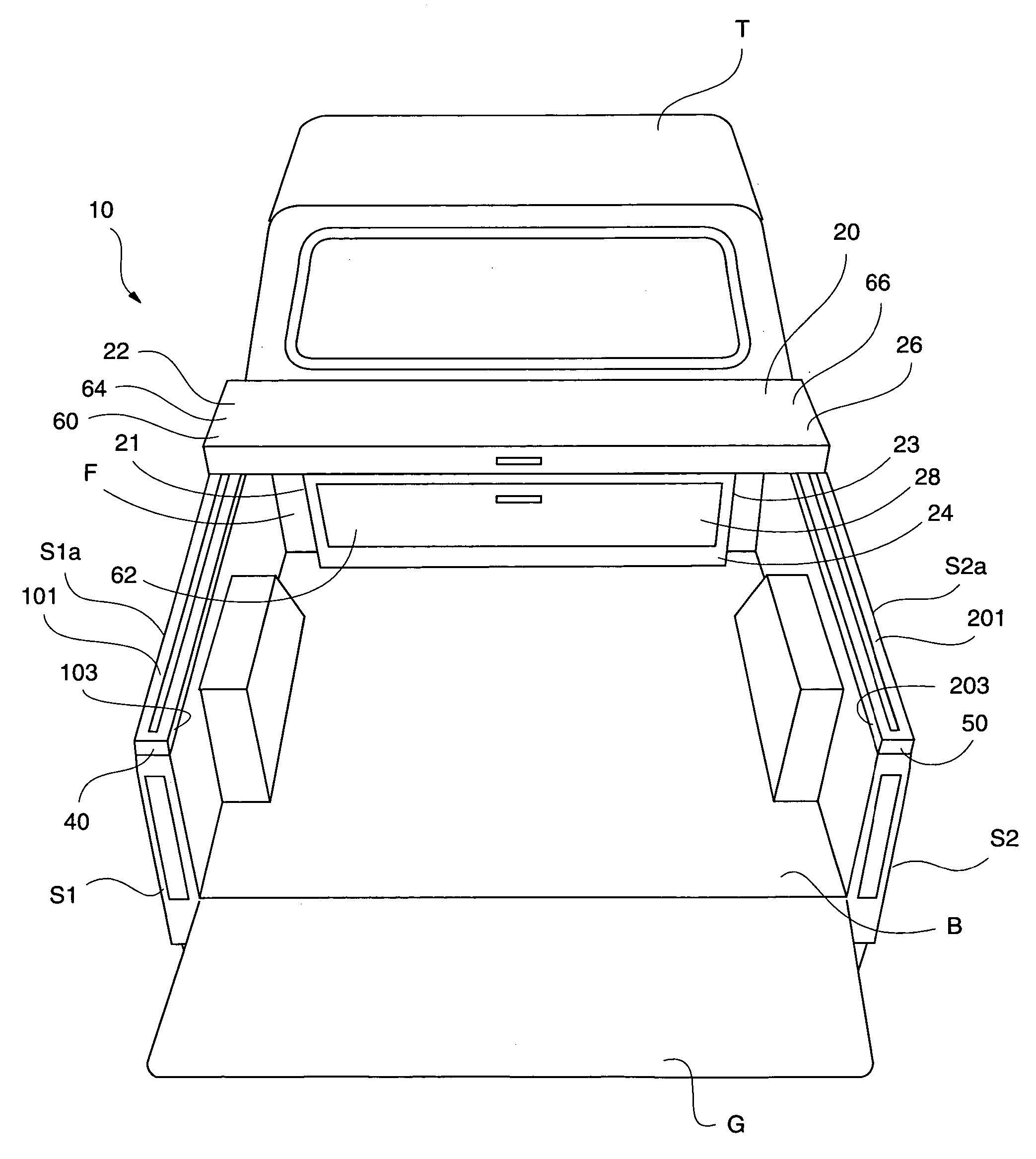 Cargo box assembly and method of use thereof