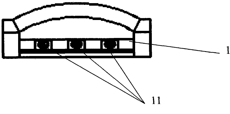 Furnace combustion structure having function of oxygen-supporting combustion