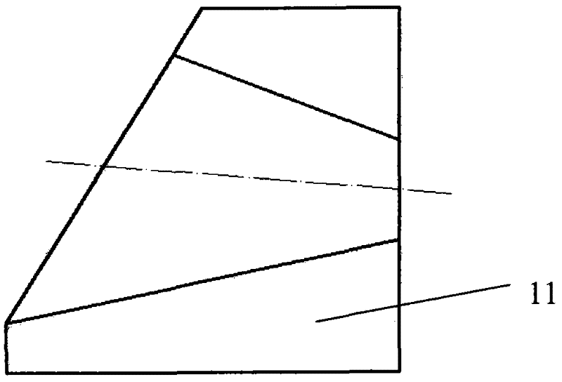 Furnace combustion structure having function of oxygen-supporting combustion