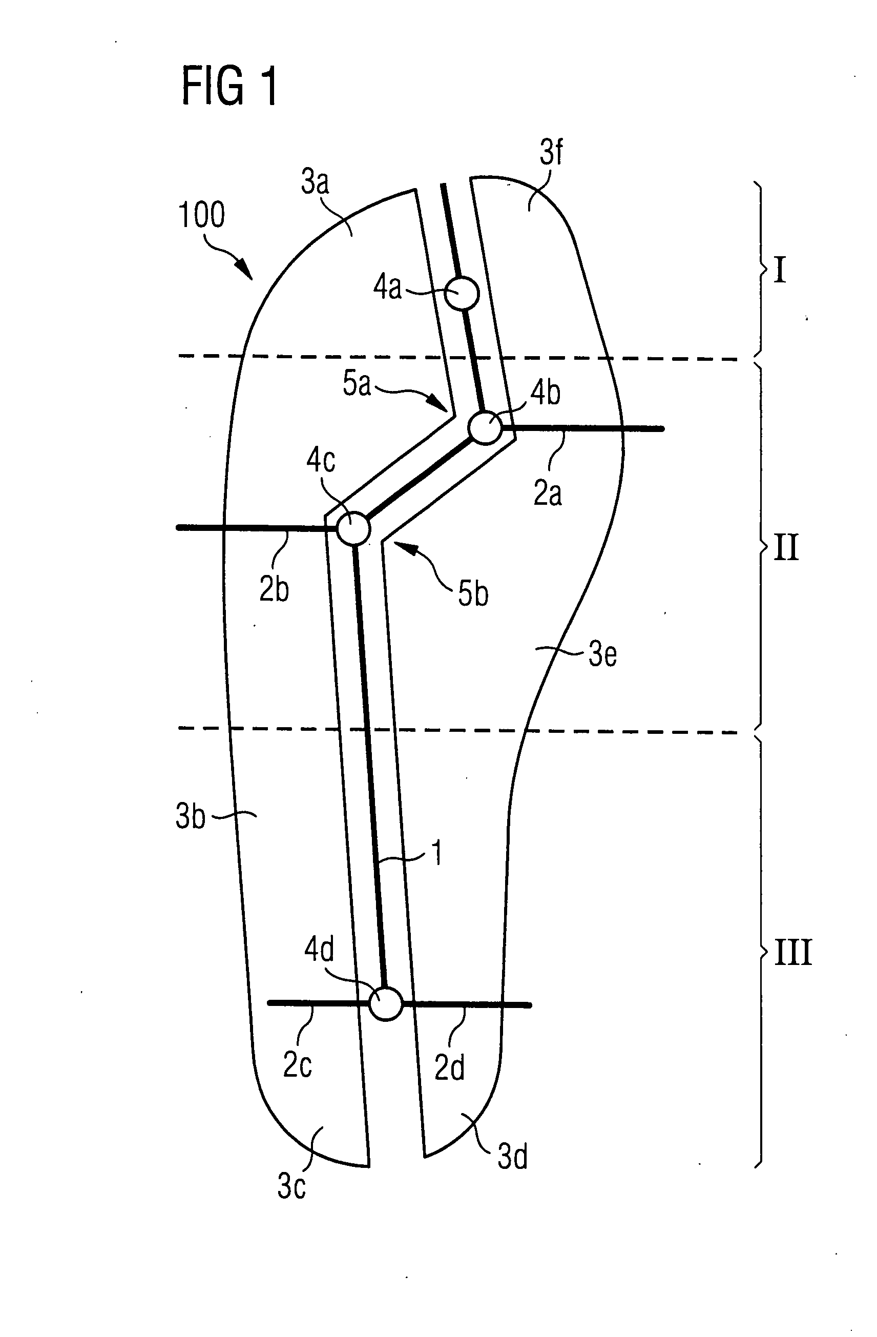 Kinematic Shoe Sole and Shoe Having Kinematic Shoe Sole