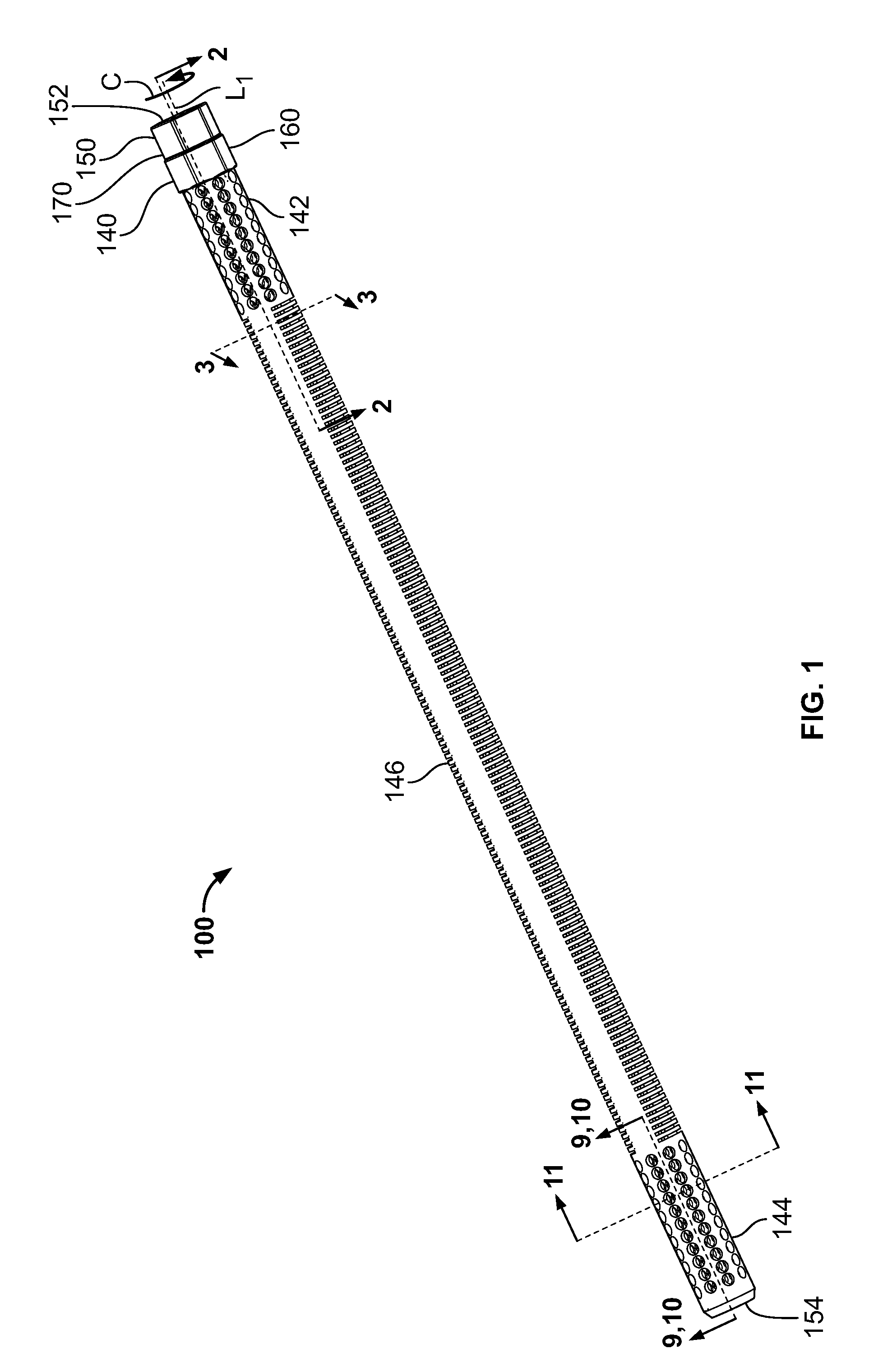 Rotary-rigid orthopaedic rod