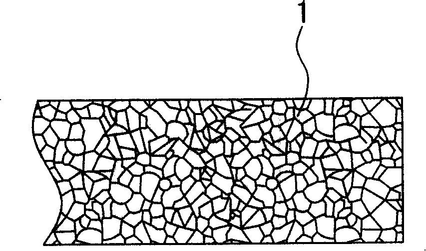 Method for processing foamed aluminum and application