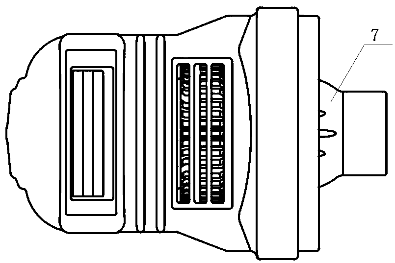 Contact box and switch cabinet using same