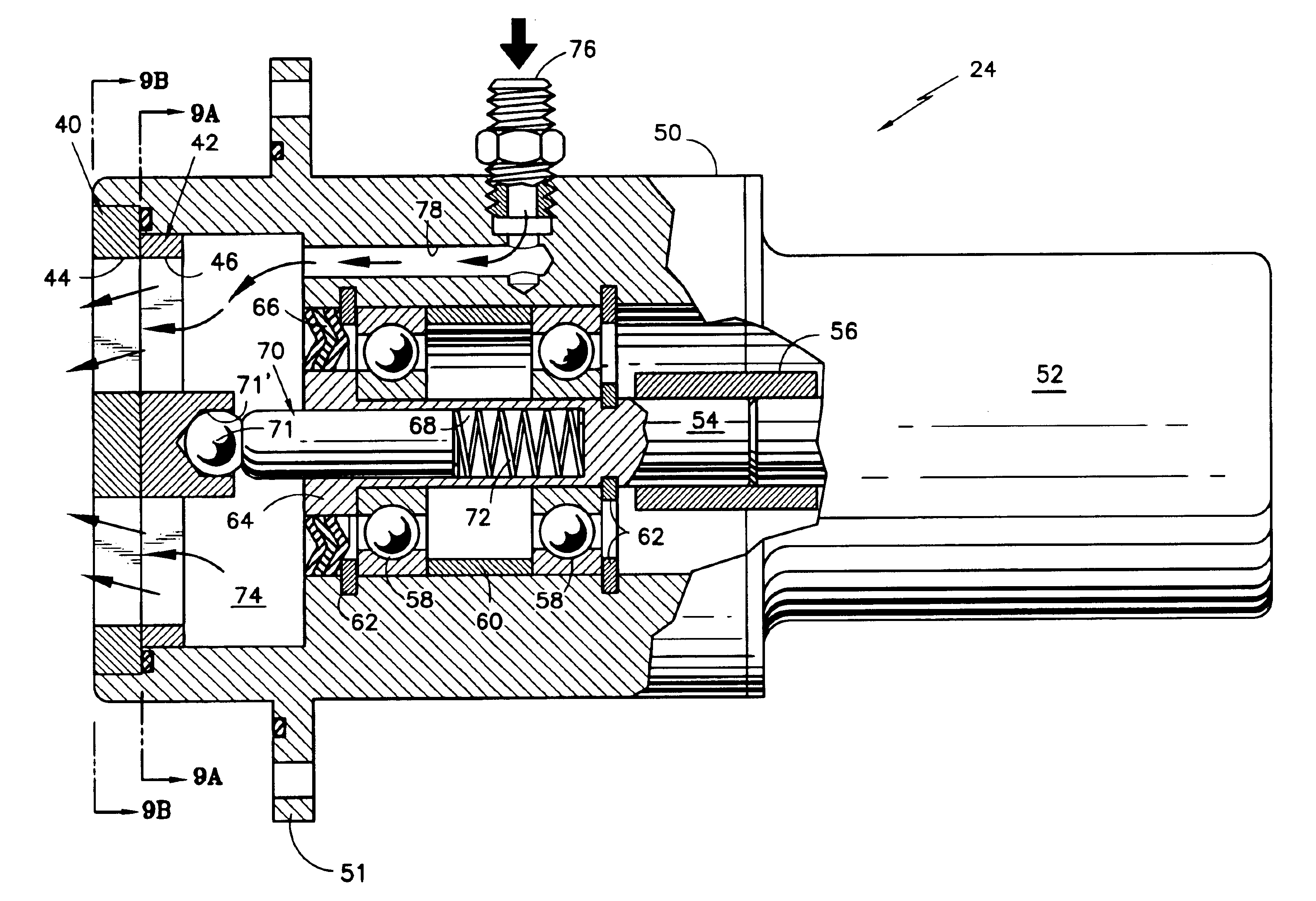 Pulse detonation engine having an aerodynamic valve