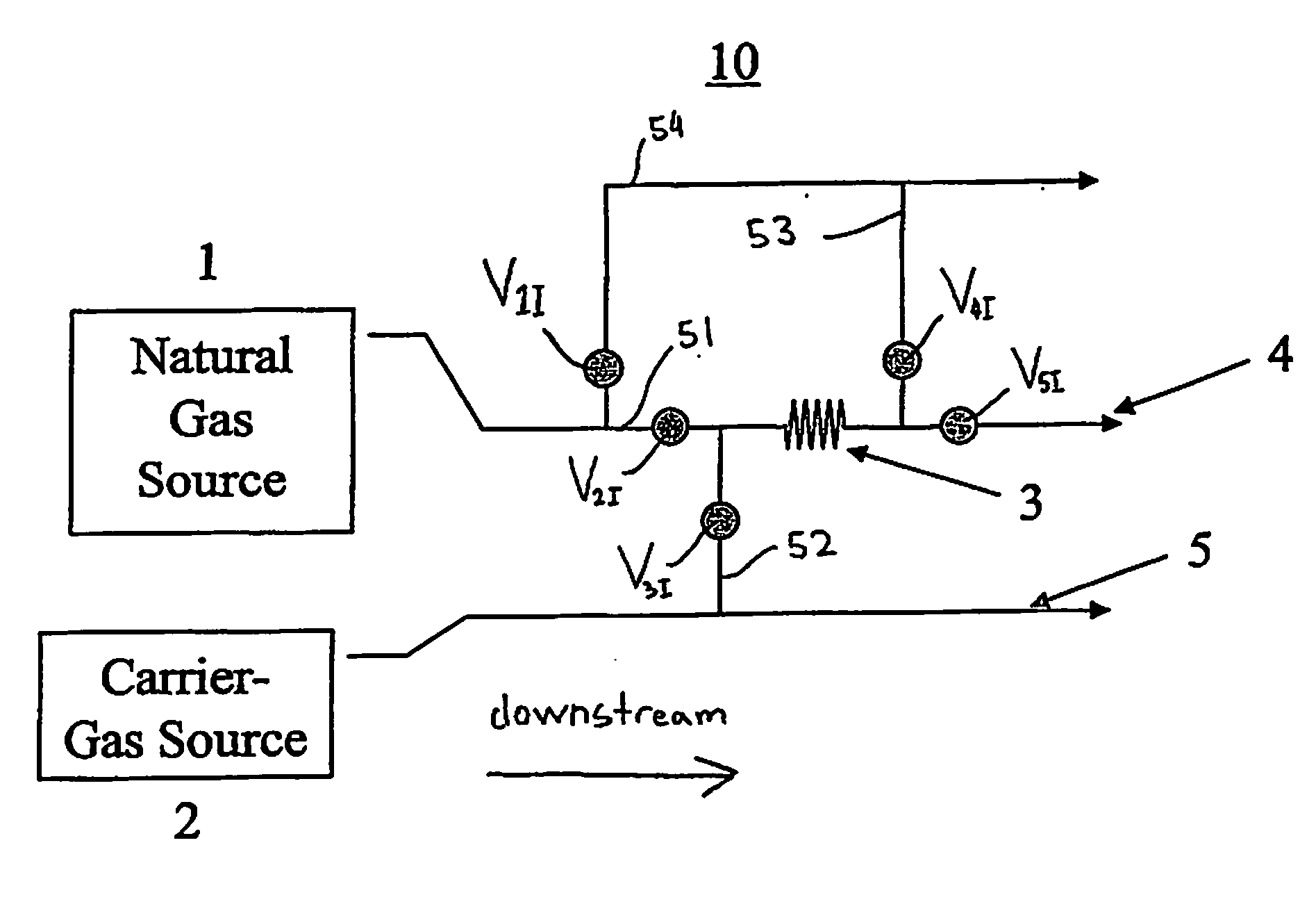 Natural gas analyzer on a micro-chip