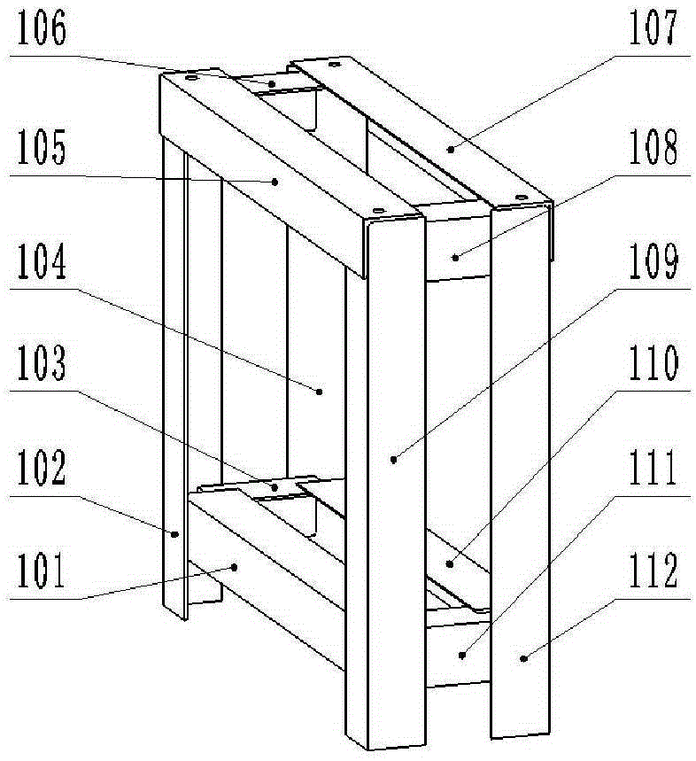 Device for feeding chain rivets into tray automatically