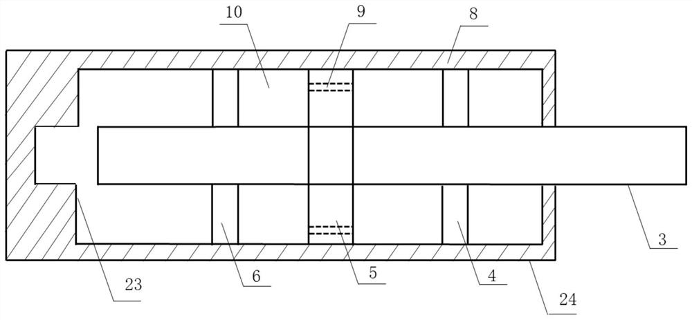 A shock-absorbing damper for high-piled wharf