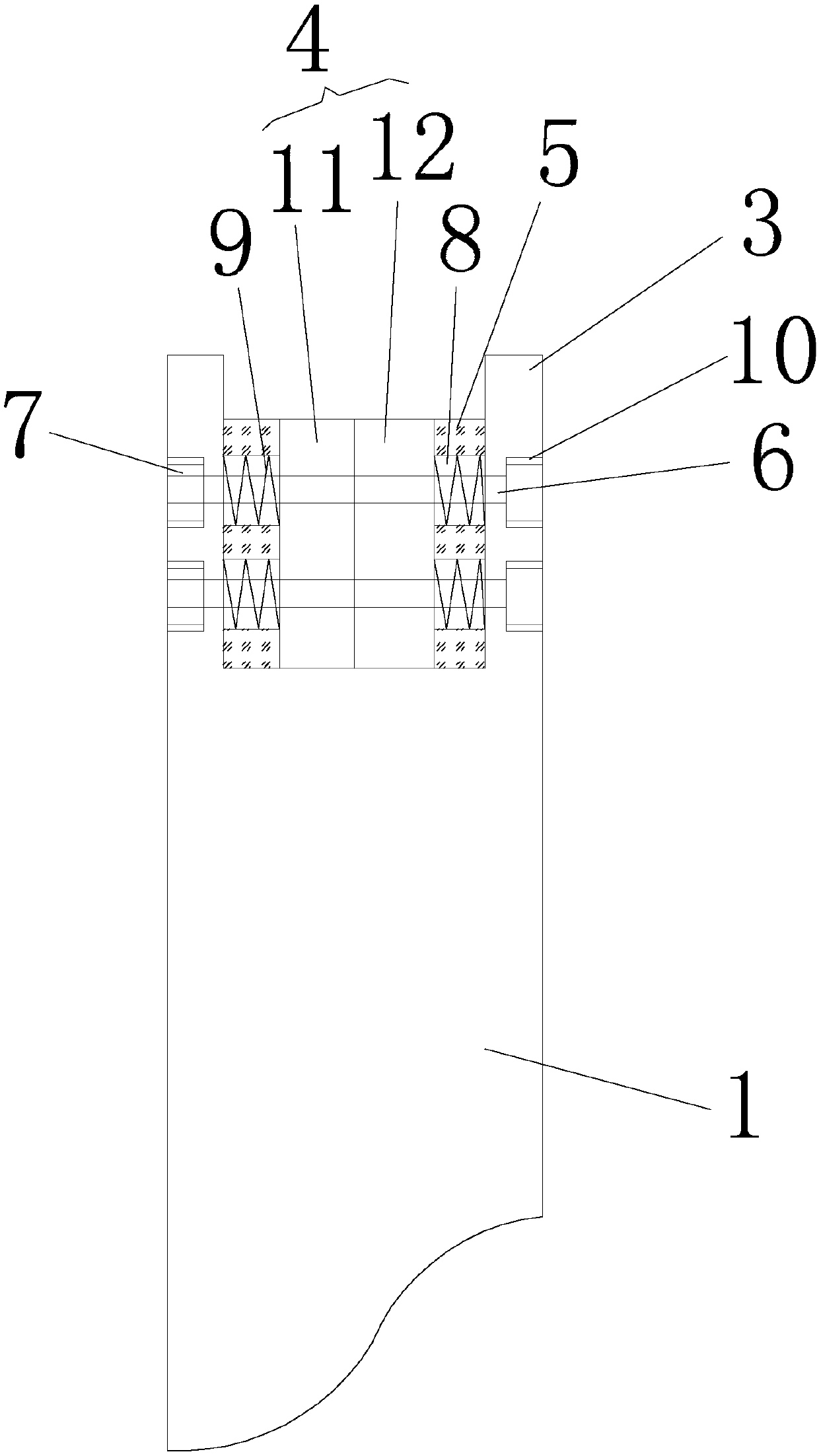 Crash barriers with reflective layer